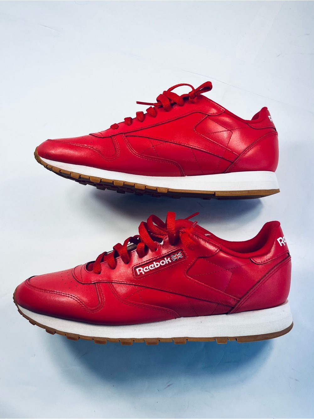 Reebok Classic Leather Vector Red  Retro Shoes # GY3601 Men's : 11 1/2